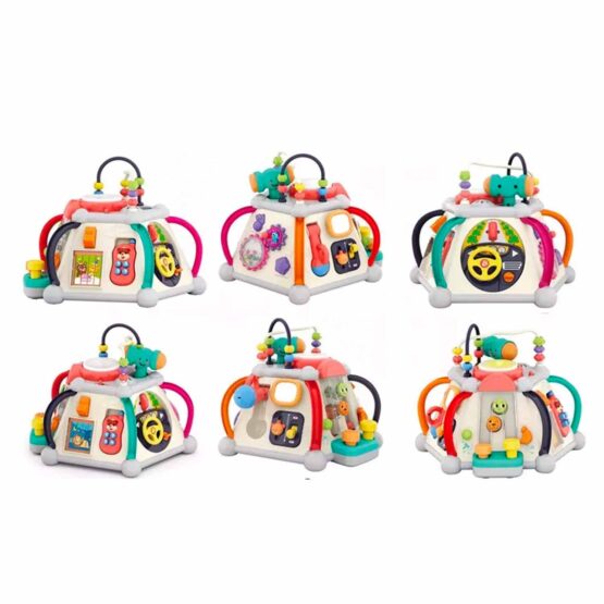 Centru activitati Fun Box Piramida bebe Hola Toys - HAM BEBE
