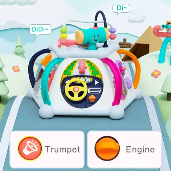 Centru activitati Fun Box Piramida bebe Hola Toys - HAM BEBE