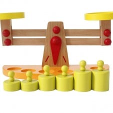 Jucarie Montessori Balanta din lemn - HAM BEBE