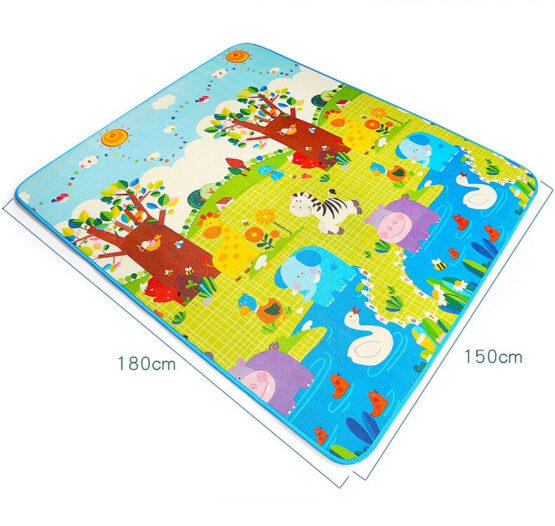 Covor de joaca xpe bebe topbright animale si litere cifre4-Salteluta activitati