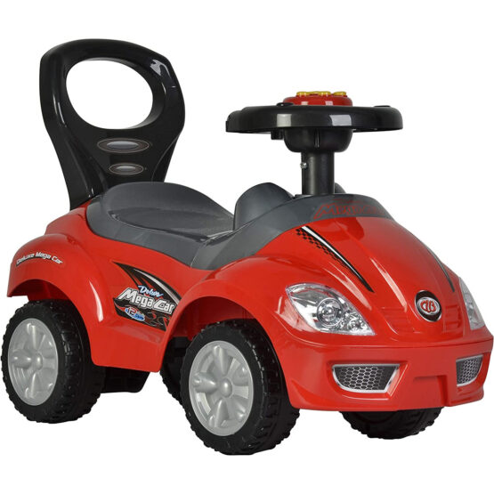 Masinuta bebe muzicala cu maner 3 in 1 Deluxe Mega car - HAM BEBE