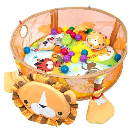 Saltea de joaca bebe 3 in 1 Lion - HAM BEBE