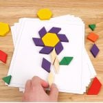 Joc tangram 125 piese puzzle forme geometrice si figuri joc din lemn montessori si educativ6-Jucarii din Lemn si Montessori