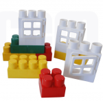 Cuburi lego duplo mega blocks constructii7 - HAM BEBE