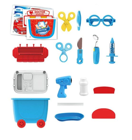 Set trusa doctor troller 22 3-Jucarii doctor copii
