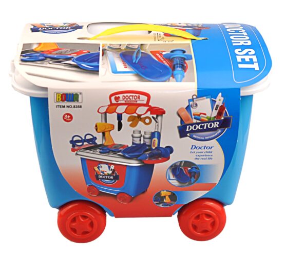 Set trusa doctor troller 22 4-Jucarii doctor copii