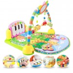 Saltea de joaca bebe cu centru activitati pian kick and play3 - HAM BEBE