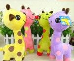 Jucarie plus girafa colorata1 - HAM BEBE