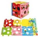 Cub educativ multipurpose shape intelligence box2-Jucarii din Lemn si Montessori