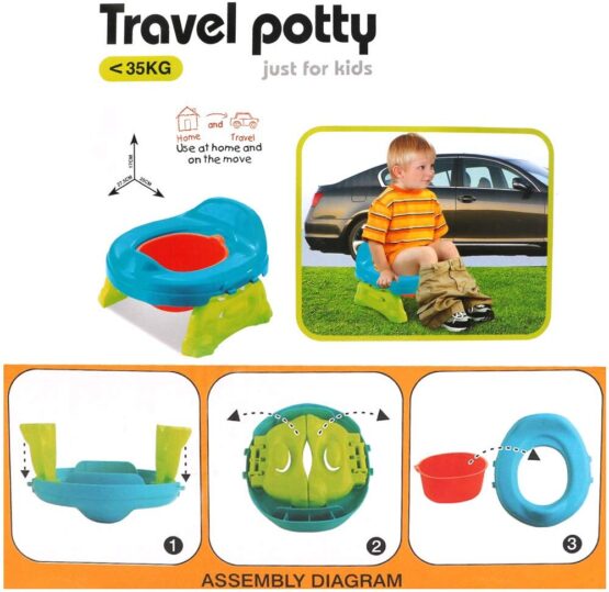 Olita travel portabila olita copii reducator 2 in 1 3 - HAM BEBE