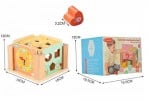 Cub forme geometrice viviwood colorful box3 - HAM BEBE