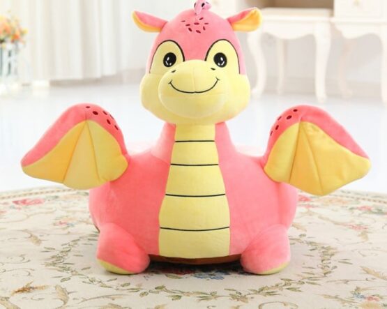 Dragon din plus de calarit fotoliu copii3 - HAM BEBE