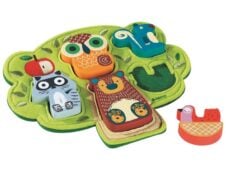 Puzzle din lemn senzorial copacul oski djeco1 - HAM BEBE