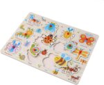 Puzzle lemn incastru0maner0insecte gtw 3024-Jucarii din Lemn si Montessori