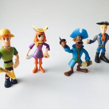 Set figurine scooby doo si echipa misterelor2 - HAM BEBE