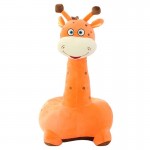 Girafa de plus de calarit portocaliu1 - HAM BEBE