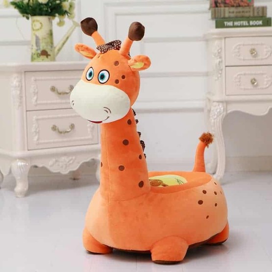 Girafa de plus de calarit portocaliu3 - HAM BEBE