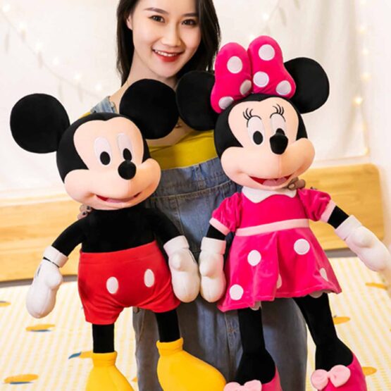 Set minnie si mickey mouse din plus 60 cm2 - HAM BEBE