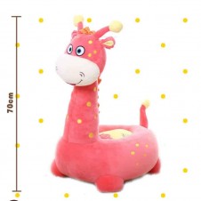 Girafa fotoliu din plus roz - HAM BEBE