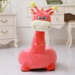 Girafa fotoliu din plus roz2 - HAM BEBE