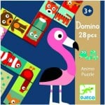 Joc educativ puzzle domino animale djeco1 - HAM BEBE