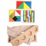 Mega set jucarii lemn montessori 14 jocuri educative3 - HAM BEBE