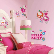 Stickere perete copii hello kitty 3d 4 - HAM BEBE