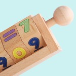 Joc cifre si litere cu cartonase cuburi rotative magic cubes3-Jucarii din Lemn si Montessori