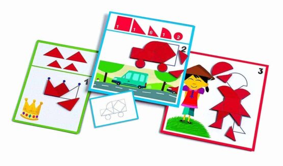 Joc forme geometrice eduludo djeco3 - HAM BEBE