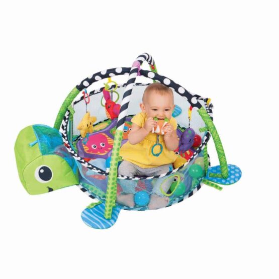 Centru de joaca cu bile bebe saltea cu activitati4 - HAM BEBE