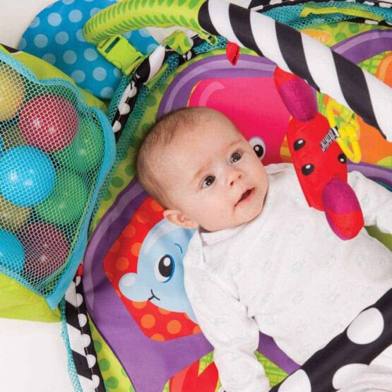 Centru de joaca cu bile bebe saltea cu activitati7 - HAM BEBE