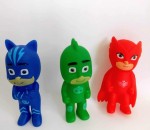Set 3 figurine cauciuc eroii in pijama2 - HAM BEBE