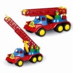 Masina pompieri jucarie cu figurine hemar2 - HAM BEBE