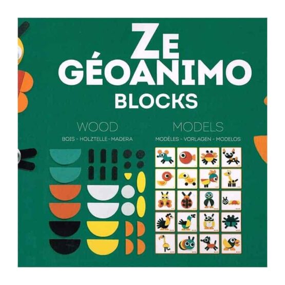 Tangram lemn ze geoanimo djeco4 - HAM BEBE