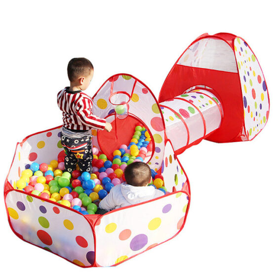 Cort tunel centru joaca 3 in 1 5 - HAM BEBE