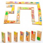 Joc educativ puzzle domino meets7 - HAM BEBE
