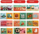 Set 6 carti textile de baie educative bebelusi melody5-Jucarii Baie