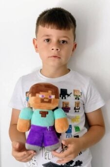 Jucarie minecraft steve plus2 - HAM BEBE