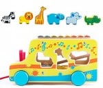 Camion multifunctional cu animale si xilofon5 - HAM BEBE