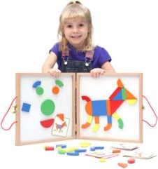 Tabla magnetica cu forme geoform djeco1 - HAM BEBE