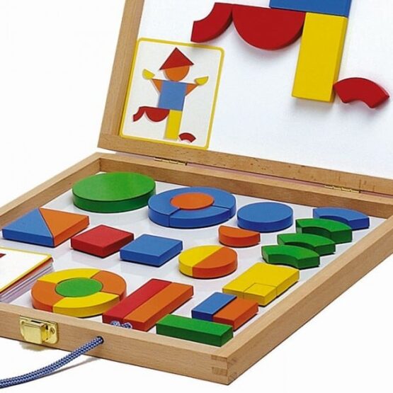 Tabla magnetica cu forme geoform djeco4 - HAM BEBE