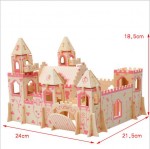 Joc puzzle 3d constructii castelul printesei3 - HAM BEBE