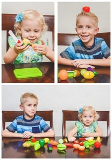 Set fructe si legume de feliat cu arici2 - HAM BEBE