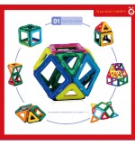 Joc constructie magnetic onshine 32 piese5-Cuburi constructie