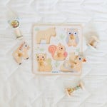 Puzzle lemn djeco animalute babypuzzi2-Puzzle Copii