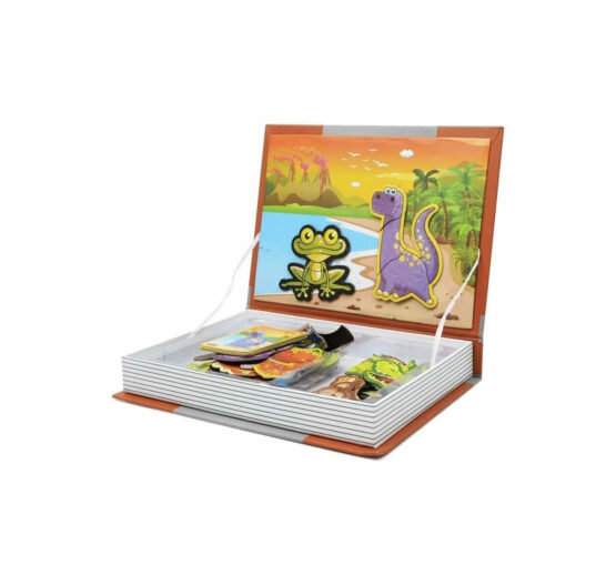 Carte magnetica animale puzzle magnetic animal spell2-Table si jocuri magnetice