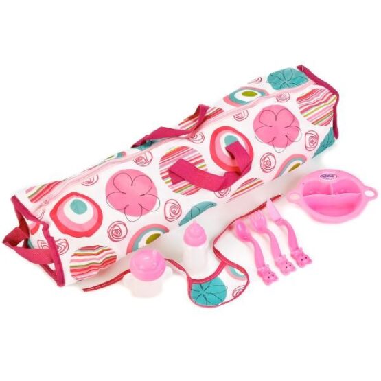 Set papusa bebe cu patut si accesorii5-Papusi si Accesorii