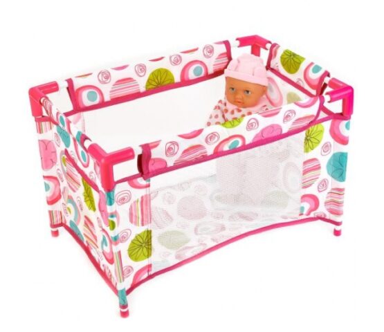 Set papusa bebe cu patut si accesorii7-Papusi si Accesorii