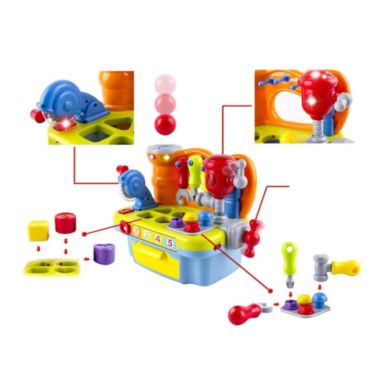 Banc de scule jucarie interactiva bebe hola4-Bancuri de scule