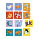 Set puzzle lemn animale djeco1-Puzzle Copii